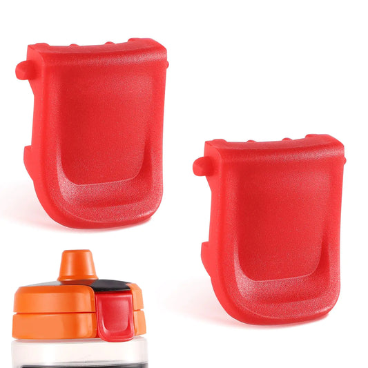 2pcs Replacement Lid Clip Bottle Clasp to Fasten the Lid Bottle Reliable Bottle Mouth Fastener Bottle Buckle Accessories Compatible with Gatorade GX (Red)